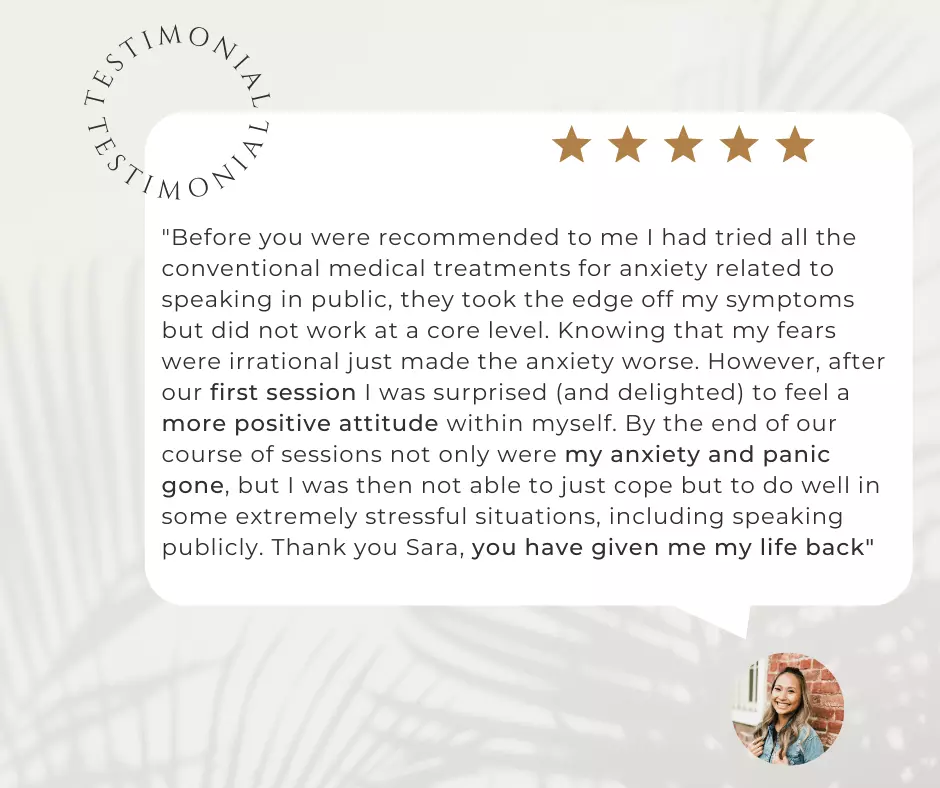 Beige Customer Testimonial Facebook Post